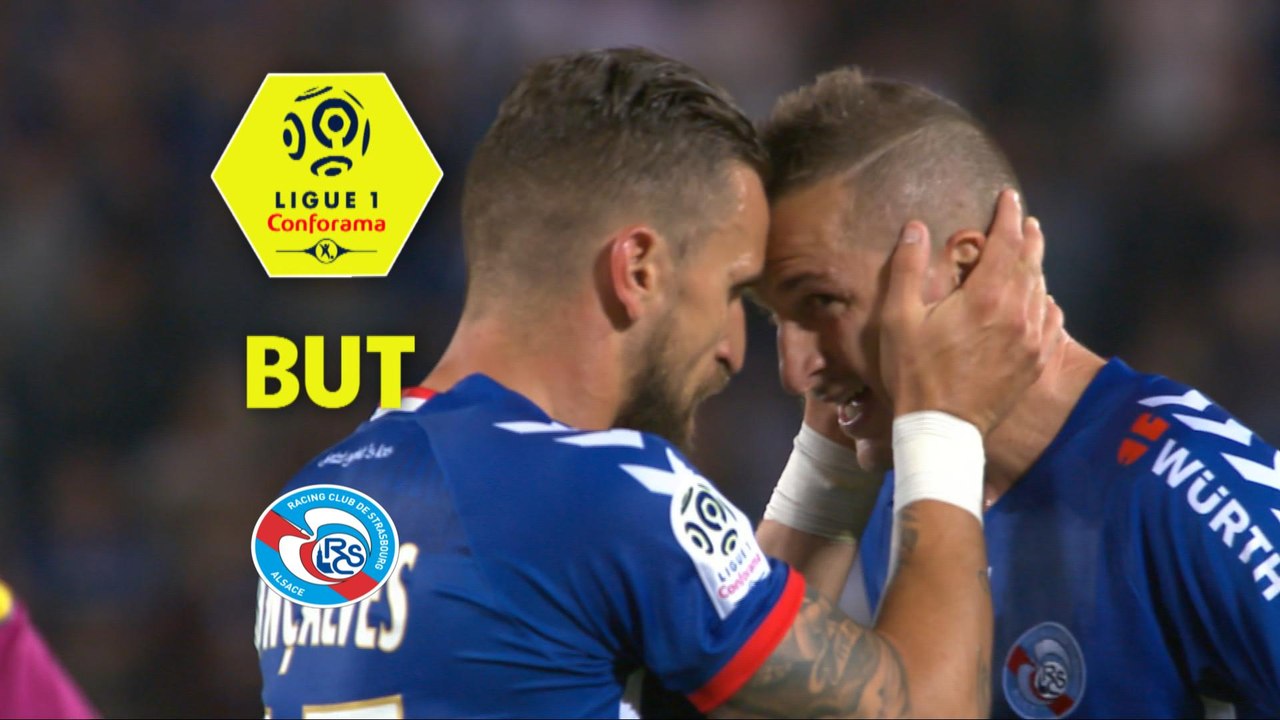 But Dimitri LIENARD (90ème +4) / RC Strasbourg Alsace - Olympique Lyonnais - (3-2) - (RCSA-OL) / 2017-18