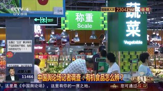 [中国舆论场]中国舆论场记者调查：有机食品怎么辨？ | CCTV-4