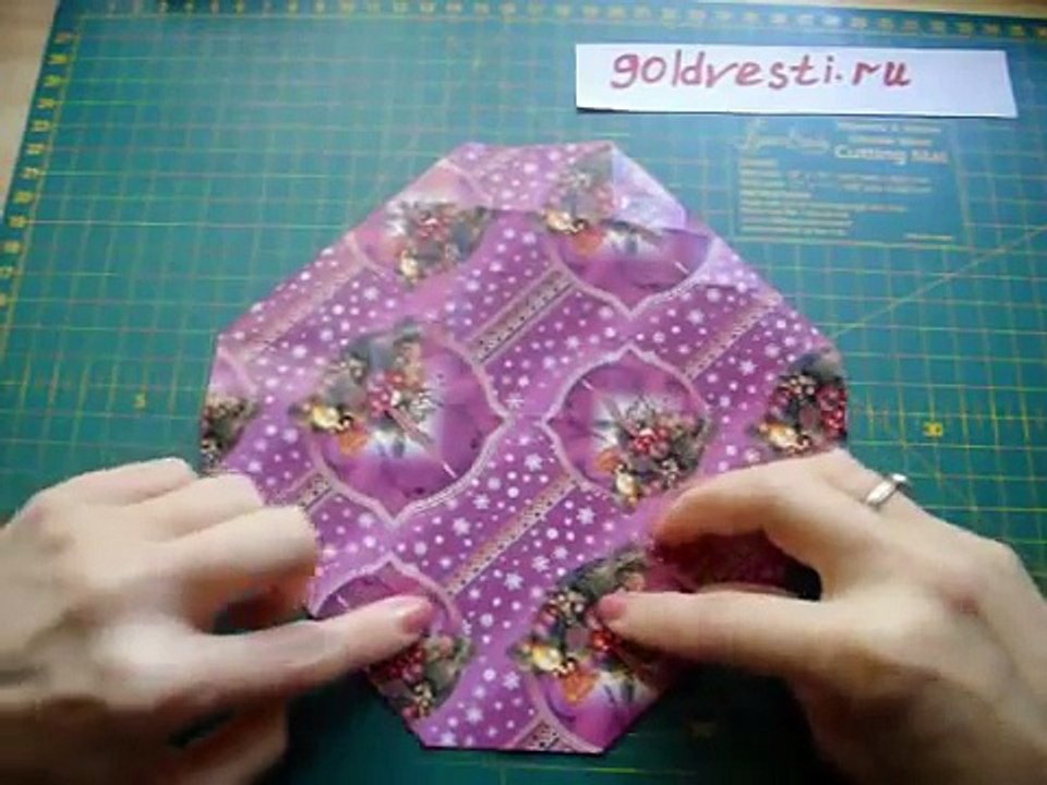 Как Сделать Из Бумаги Подарочную Коробку Своими Руками. Gift Box