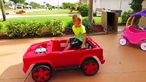 Unboxing And Assembling - The POWER WHEEL Ride On Fire Engine TRUCK for KIDS - YouTube
