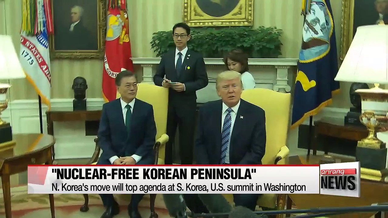 S. Korea's Blue House hopes "dynamite sound blasting N. Korea's nuke test site will mark first salute for nuclear free Korean Peninsula"