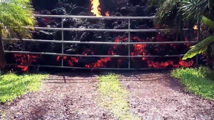 Hawaii Lava VS Metal Gate Who Would Win _?