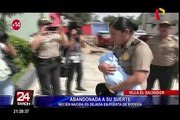 Recién nacida fue abandonada en una  calle de Villa El Salvador