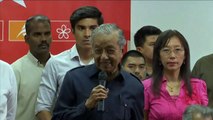 WATCH: Dr. Mahathir bin Mohamad responds when asked if his government will review foreign projects, including the KL-Singapore High-Speed Rail and those under C