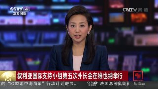 [中国新闻]叙利亚国际支持小组第五次外长会在维也纳举行 | CCTV-4