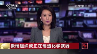 [中国新闻]极端组织或正在制造化学武器 | CCTV-4