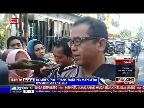 Polda Jatim: Diduga Ledakan Bom Bunuh Diri di 3 Gereja Surabaya