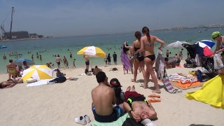 JUMIERAH BEACH,THE BEST BEACH IN DUBAI, دبي, THE MOST POPULAR BEACH IN DUBAI, PUBLIC BEACH