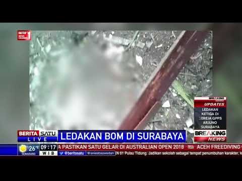 Korban Tewas Ledakan Bom Gereja di Surabaya Jadi 3 Orang