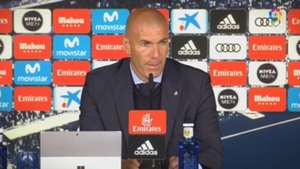 Zidane: Lo que Bale ha hecho hoy está muy bien y me alegro