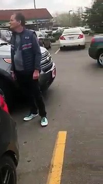 51 Year Old Man Gets Mad And Blocks A 17 Year Old Boy Car In After He Beat Him To A Parking Spot!