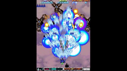 Batsugun (Arcade) - Jogando com Jeeno - Parte #2 - Quantos V's eu pego?