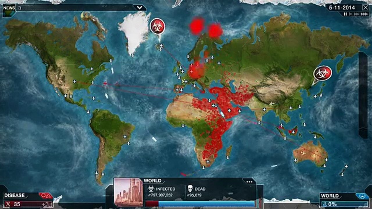 Plague inc:Evolved Custom Scenarios |Ep5| Werewolf + infertility