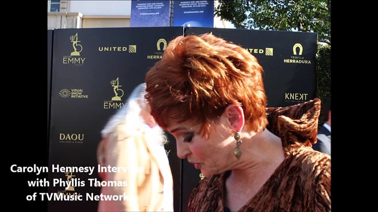 Daytime Emmy Awards 2018: Carolyn Hennesy of General Hospital Creative Arts Red Carpet Interview
