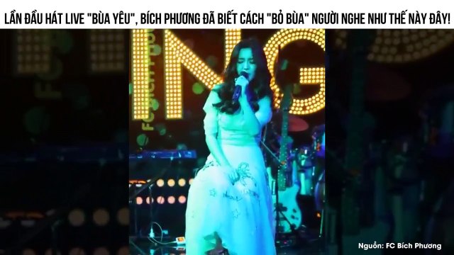 Lần đầu hát live hit mới, Bích Phương đã biết cách bỏ bùa người nghe như thế này đây!