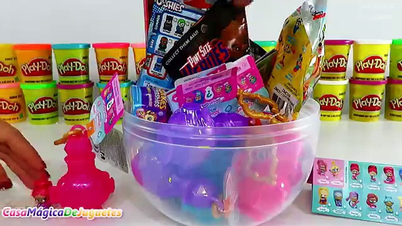Huevo Sorpresa Gigante de Shimmer de Shimmer y Shine de Plastilina Play Doh en Español