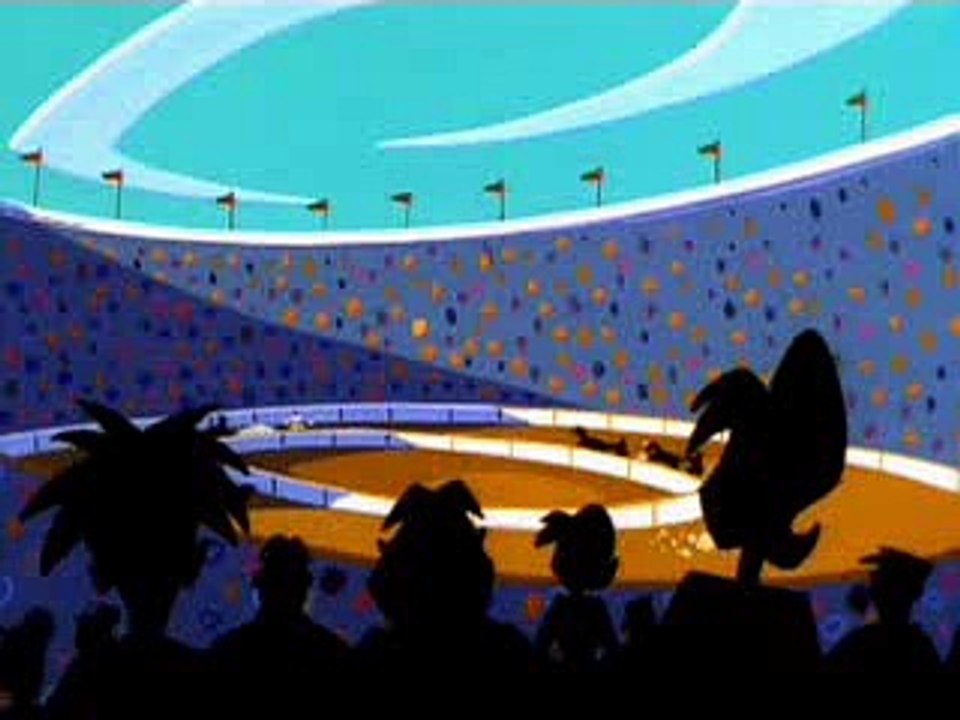 Johnny Bravo - Short - Gladiator