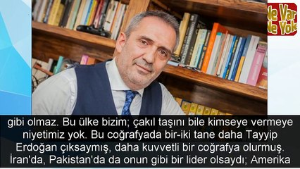 Yavuz Bingölden şaşırtan özgürlük yorumu! Bu sözler çok konuşulur