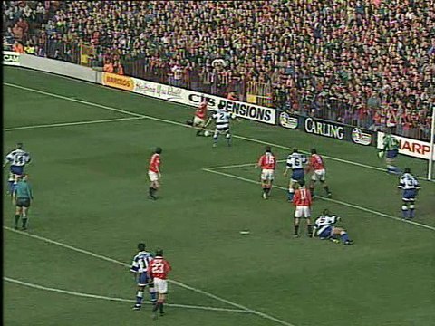 Manchester United - Queens Park Rangers 30-10-1993 Premier League