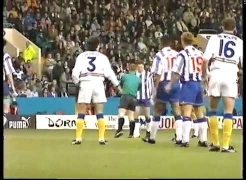 Sheffield Wednesday - Leeds United 30-10-1993 Premier League