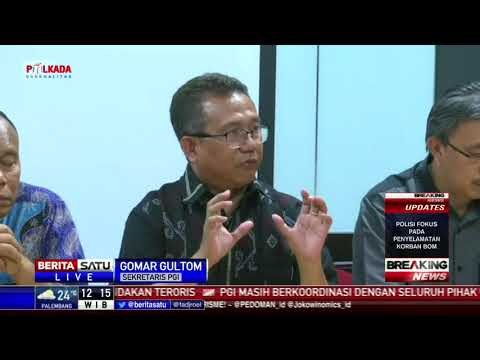 PGI Mengutuk Keras Ledakan Bom 3 Gereja di Surabaya