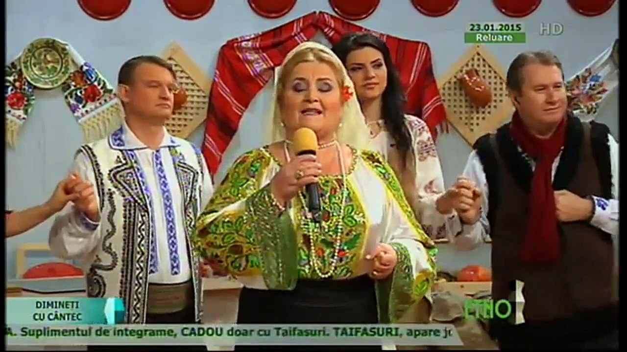Geta Postolache - Te-oi iubi lume mereu (Dimineti cu cantec - ETNO TV - 22.01.2015)