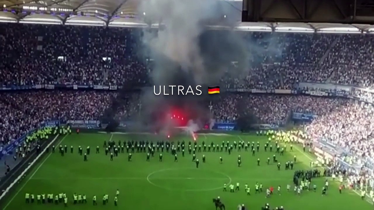 Pyro nach HSV Abstieg in 2. Bundesliga!   Hamburger SV - Borussia Mönchengladbach   HSV - BMG 2 1