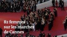 Cannes 2018 : 82 femmes montent les marches pour « l’égalité salariale »