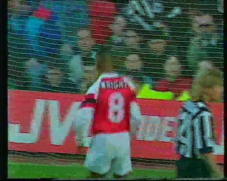 Arsenal - Newcastle United 27-11-1993 Premier League