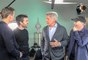 Watch Harrison Ford surprise Alden Ehrenreich during a SOLO interview