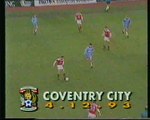 Coventry City - Arsenal 04-12-1993 Premier League