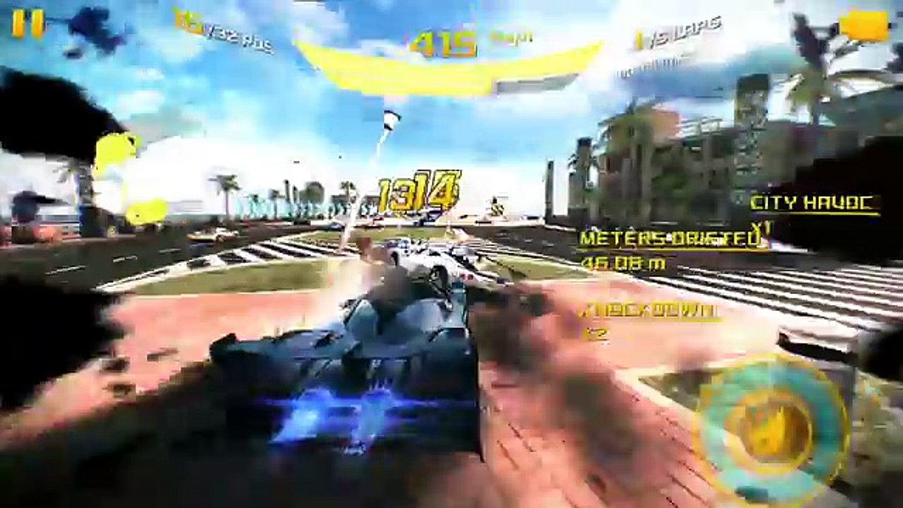 Asphalt 8 Devel Sixteen vs Arash AF10 Barcelona 32 Racers (Race Suggestion #26)