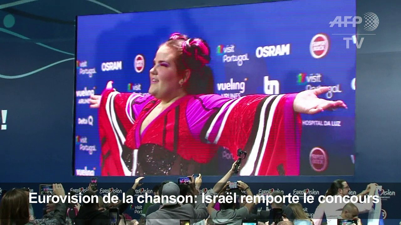 Eurovision: Israël sacré avec une chanson inspirée par #MeToo