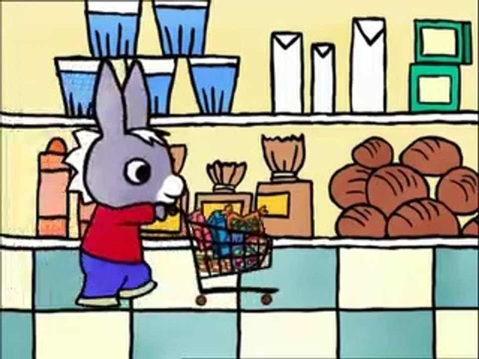 Dessins animés pour les enfants qui restent à la maison Trotro goes shopping