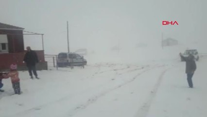 Gümüşhane'de Mayıs Ayında Kar Sürprizi