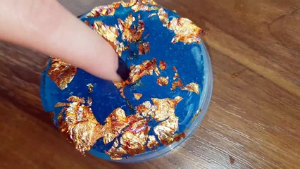 Foil Slime Mixing - Satisfying Slime