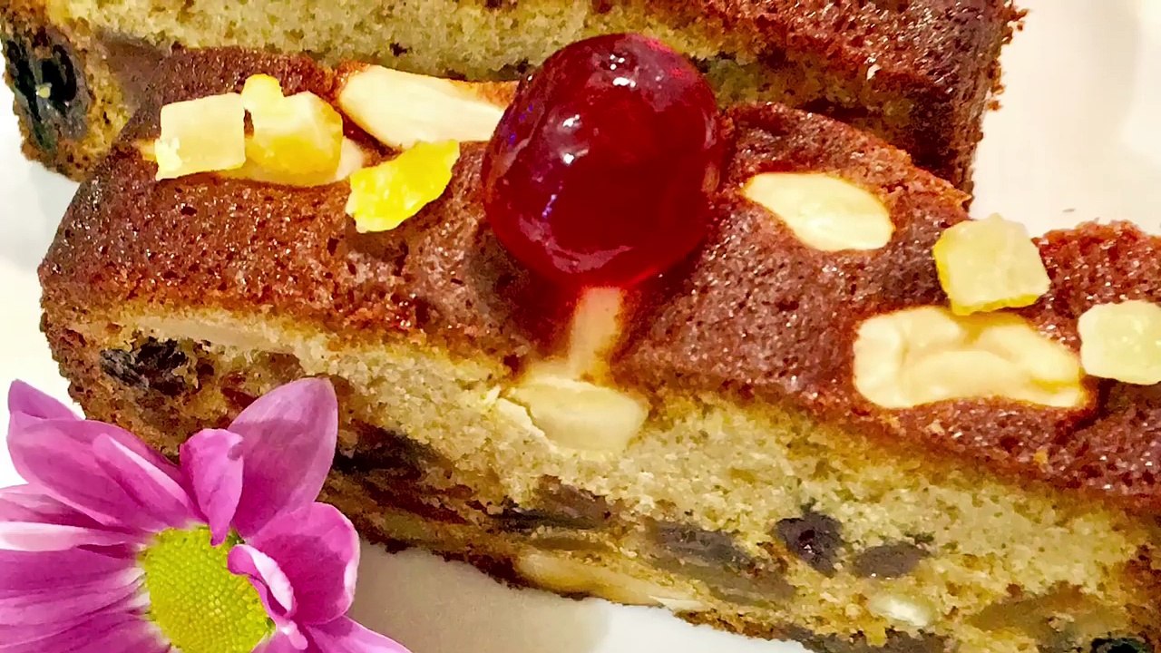الكيك الانكليزي بالفواكه -English fruit cake