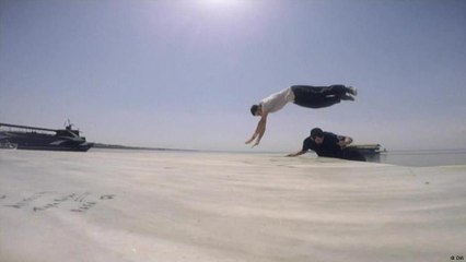 بطل رياضة الجري الحر