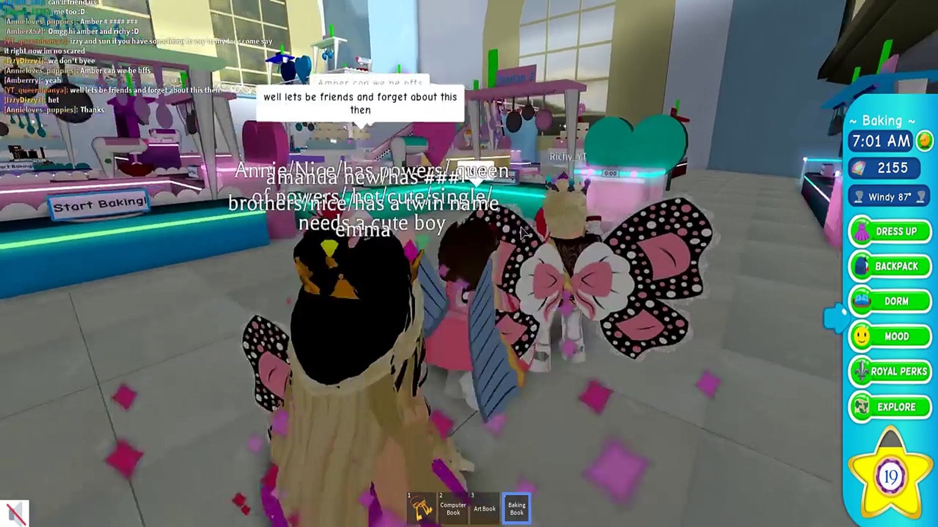 Our First Baking Class On Royale High Roblox Royale High Update - 