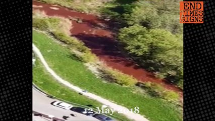 Red rivers Murzinka St. Petersburg - Russia