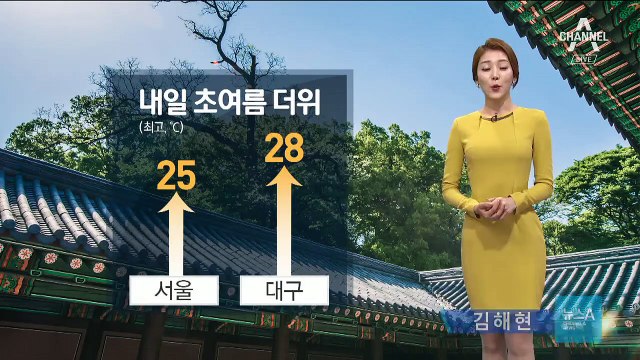 [날씨]맑고 초여름 더위…곳곳 미세먼지 ‘나쁨’