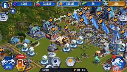 jurassic world  #68 ophiacodon to lv max!