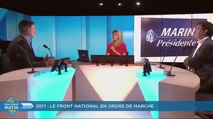 Marine Le Pen parle du Nouveau Front National pour 2017