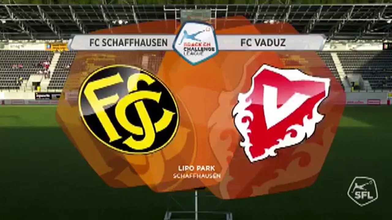 Schaffhausen 3:0 Vaduz (Switzerland. Challenge League. 12 May 2018)