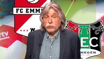 NEC-supporter Johan Derksen hoopt dat FC Emmen zijn ploeg van het veld veegt