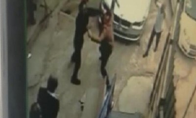 Ümraniye'de silahlı kavga kamerada