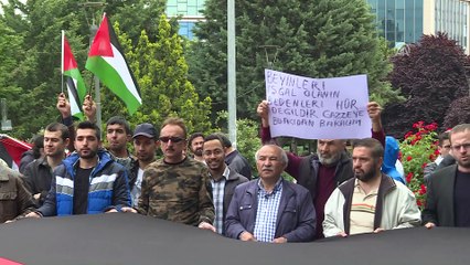 Başkentte 'Büyük Dönüş' yürüyüşüne destek - ANKARA