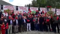 Antalya-Saklıkent'te Mermer Ocağı İsyanı