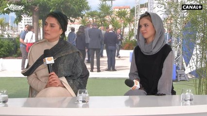 Interview de Behnaz Jafari, Marziyeh Rezaei pour Se Rokh - Cannes 2018