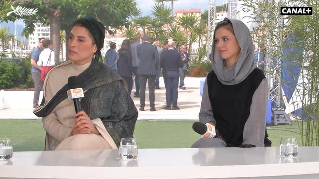 Interview de Behnaz Jafari, Marziyeh Rezaei pour Se Rokh - Cannes 2018